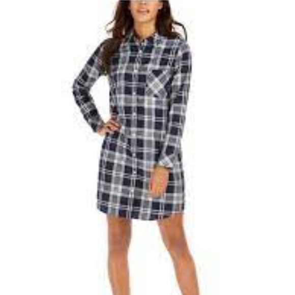 Tommy Hilfiger Shirtdress With Logo - Picture 1 of 7